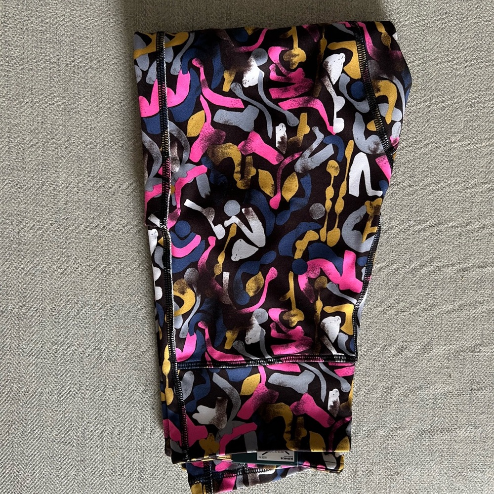 Tek Gear Multicolor Abstract Leggings - Picture 8 of 9